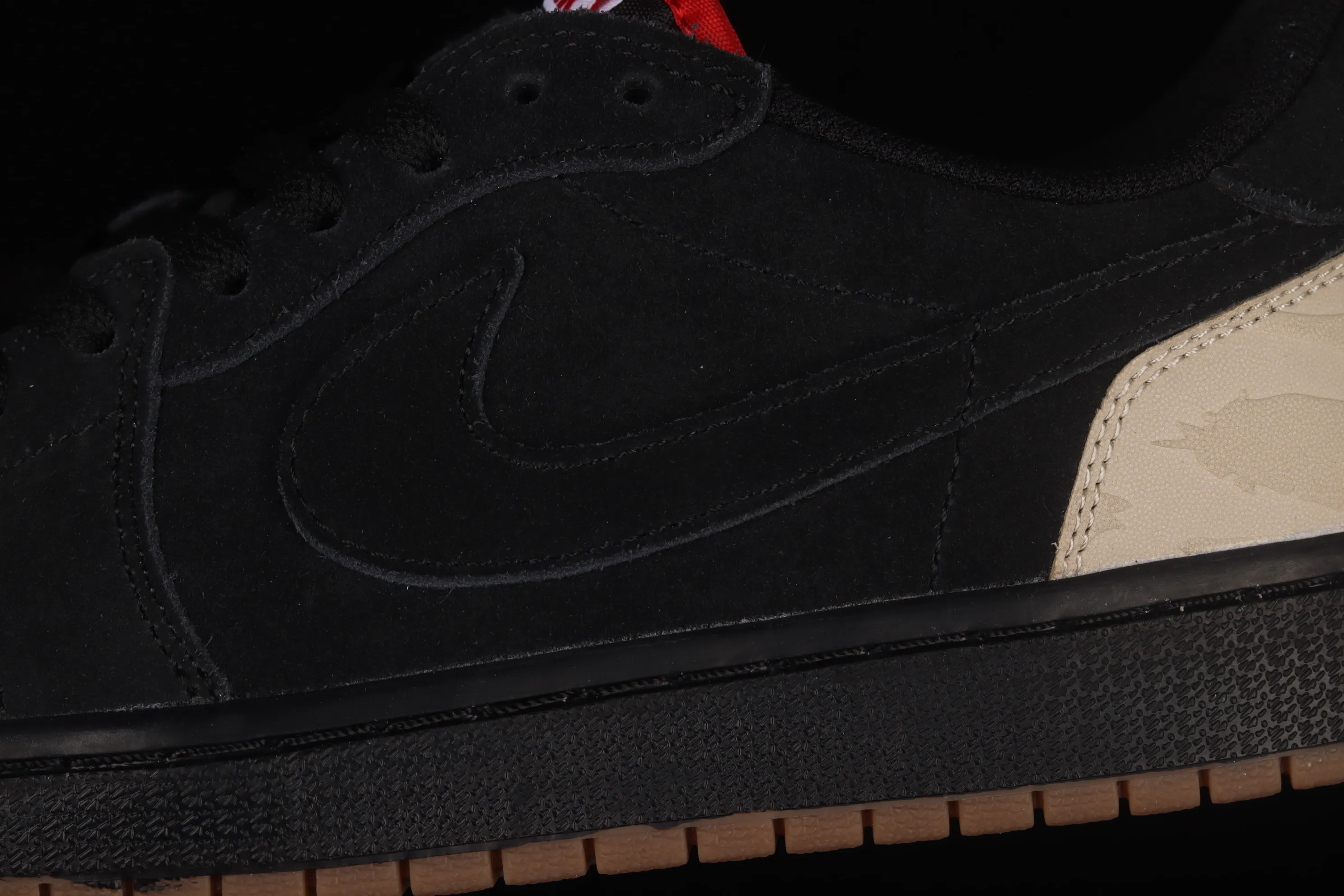 All categories Air Jordan Jordan series basketball shoes Air Jordan 1 Low New version Air Jordan 1 Low "Carnivore" AJ1 Joe 1 carnivore theme black and red low-top cultural sneakers DN3400-001